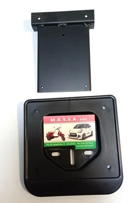 SUPPORTO TARGA APE 50 CON PORTATARGA   292471 - Immagine 1 di 2