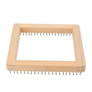 Mini herramienta de tejer tabla de ganchillo de madera para tejer estera diadema manta - Imagen 1 de 12