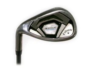 LH Callaway Rogue CF18 Approach Wedge Graphite Aldila Synergy 60IR Stiff Flex - Picture 1 of 5