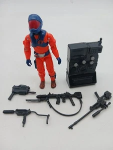Hasbro G.I. 1991 vintage Modellino GI JOE ARAH Cobra Lampreys V2 Sonic COMPLETO - Foto 1 di 5