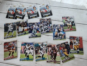 Lotto carte Panini 2017 NFL Patton King Lee Pryor Hyde Gronk Brady Williams - Foto 1 di 7