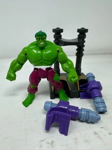 Incredible Hulk 1997 Toybiz Smash and Crash Out Action 5.5 Inch Figure Loose - Foto 1 di 6