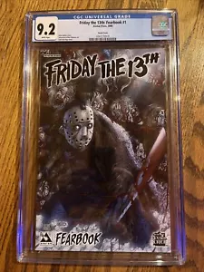 Friday The 13th Fear Book #1 Terror Cover Jason Voorhees 9.2 CGC - Picture 1 of 7
