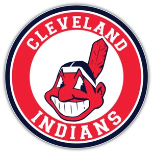 Cleveland indians MLB Baseball Sport Logo Car Bumper Sticker Decal "SIZES" - Picture 1 of 1