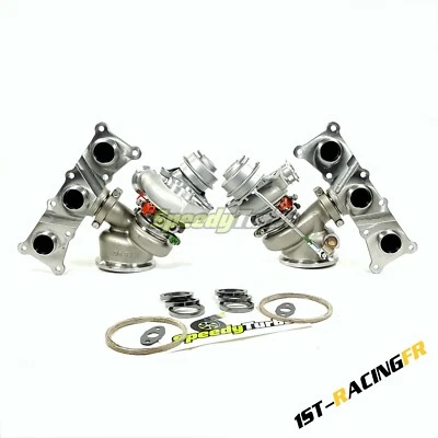Actualización de dos turbos 950 HP para BMW N54 135i 535i 535xi Z4 TD04-19T Billet 6+6 V4 Foto 1 de 3