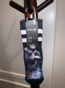 Stance Multi Color 1-Pk Khan Crew Socks Kid's Boys Size L 24010 - Picture 1 of 3