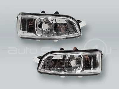 Par de luces de señal de giro para espejo de puerta para Volvo C30 C70 2008-2013 Foto 1 de 2