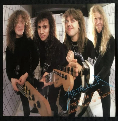 METALLICA Garage Days Re-Revisited Album EP 1987 Hardcore Punk Thrash - NM Vinyl - Imagem 1 de 4