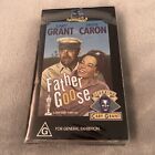 Father Goose - Cary Grant & Leslie Caron -  1964 Vhs Video