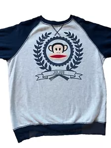 Authentic PAUL FRANK Grey/Navy Sweatshirt. Size Small. “Julius”. EUC - Picture 1 of 7