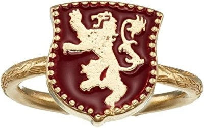 Anillo Alex & Ani Juego de Tronos Casa Lannister León Oro 14K/Plata de Ley  Foto 1 de 3