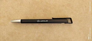 2/Pair Black LEXUS Logo Ballpoint Pen Easy and Fun To Write and Use NEW (2) - Picture 1 of 3