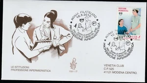 2010 Italy FDC Venetia Nr.1591 The Institutions: Nursing Profession - Picture 1 of 1