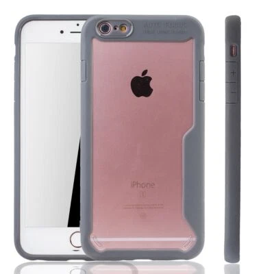 Apple IPHONE 6/6s Plus Custodia Cover per Cellulare Custodia Protettiva Grigio - Immagine 1 di 4