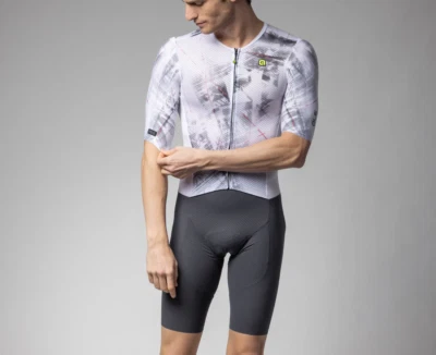 Ale Cycling S/S Skinsuits PR-E Mirro| Men- White|BRAND NEW - Image 1 of 4