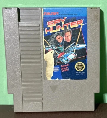 Spy Hunter - Nintendo NES Game Authentic Cleaned Tested Plays Classic Game - Image 1 of 4