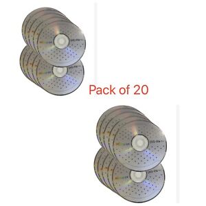 20 x Memorex DVD-RW Disc ReWritable Blank Discs in Sleeve x2 4.7GB 120min