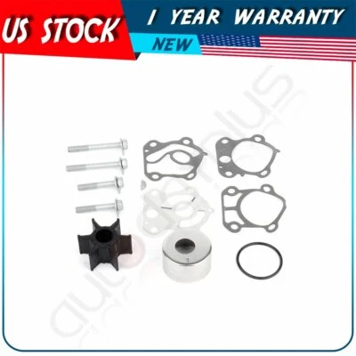 Water Pump Impeller Rebuild Kit For Many Yamaha 60-90 HP 692-W0078-02-00 18-3370 - Image 1 of 4