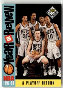 1998-99 UPPER DECK UD CHOICE A PLAYOFF RETURN NEW JERSEY NETS #194 - Picture 1 of 2