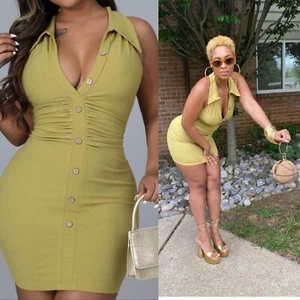 womens mini dress - Picture 1 of 5