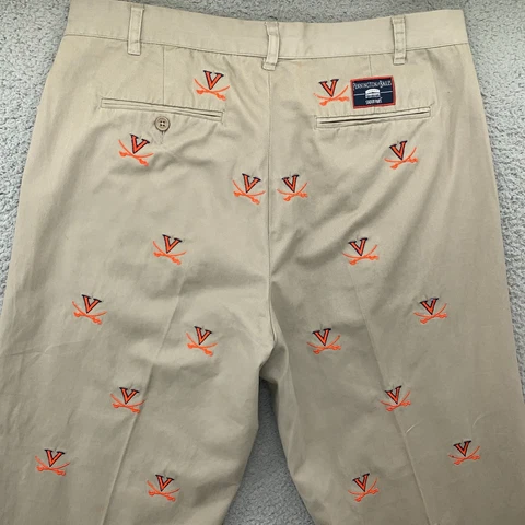 Pennington Bailes Stadium Pants UVA Cavaliers Men 35 x 30 University of Virginia Cover