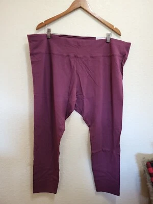 Leggings Sonoma Midrise Plus Oeko-Tex para mujer * Talla 3X * Ciruela corta * Nuevos con etiquetas  Foto 1 de 4