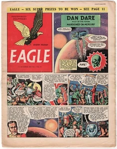 Eagle vol 3 #30, 31st October 1952. VG. Dan Dare. - Picture 1 of 2