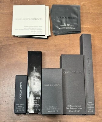 NOS Giorgio Armani Eyes To Kill, pencil, primer, embellisheur, lipstick ++ - Image 1 of 4