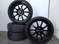 MINI R53 R56 JCW 18" Black R105 Double Spoke Alloy Wheels Pirelli Tyres 6778428