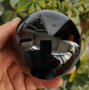 586g 1.28lb OBSIDIANA NATURAL ESFERA CRISTAL PULIDO BOLA CURACIÓN - Imagen 1 de 12