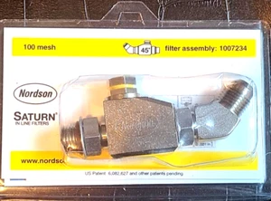 Nordson 1007234 Saturn 45 Grad Filter (BRANDNEU) 100 Netz - Bild 1 von 3