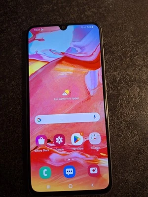 Handy Samsung  Galaxy  A70,  128 GB - Bild 1 von 4