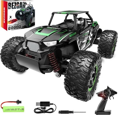 1:20 RC Monster Truck 15KMH Fast 2WD Off Road Car Rechargeable Remote Control - Image 1 of 4