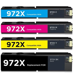 For HP 972X Reman Ink Cartridge for PageWide 552dw 577dw 577z 452dw 452dn - Afbeelding 1 van 1