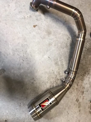 KTM 690 Duke Werkes Exhaust used but like new - Image 1 of 2