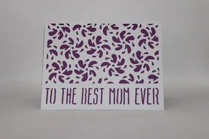 Best Mom Ever Card - Picture 1 of 1