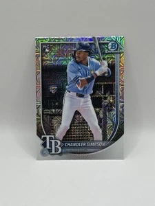 2025 Bowman Chrome Mega - Chandler Simpson - Mojo Refractor RC #18 - Picture 1 of 2