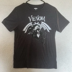Old Navy Marvel Venom Gray Short Sleeve Shirt Mens Medium - Picture 1 of 11