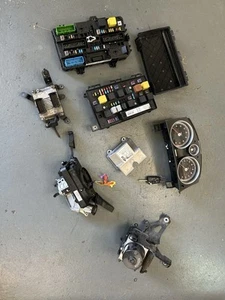 VAUXHALL ASTRA SRI TURBO 200 ENGINE ECU KIT Z20LER MK5 H 2.0L PETROL 2005 - Picture 1 of 13