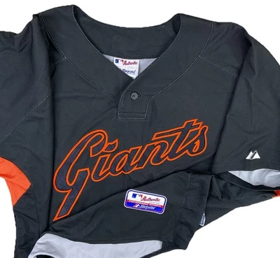 San Francisco Giants Majestic Jersey Shirt Cool Base Black Spring/BP Men Sz 2XL - Image 1 of 4