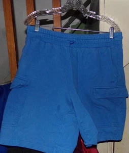 1 BLAUE DSG SHORTS MIT SEITENTASCHEN ELASTISCHER BUND HERREN M - Bild 1 von 4