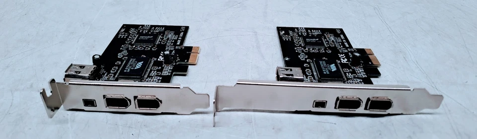 2x StarTech for Windows 10 IEEE 1394A PCI Express Controller 4 Ports3 x 6 Pin - Image 1 of 3