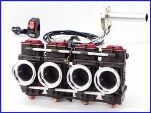 KAWASAKI ZRX1100 ZRX1200 YOSHIMURA TMR-MJN 38mm Carburetor Set Cleaned - Picture 1 of 10