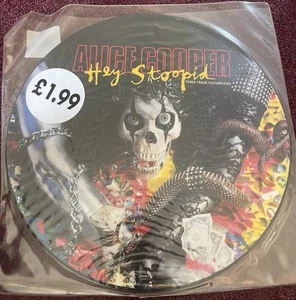Alice Cooper – Hey Stoopid 1991 12" Vinyl Single Picture Disc BRAND NEW - Picture 1 of 4