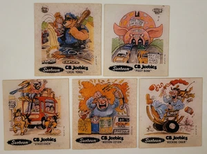 1977 CB JEEBIES Sunbeam Bread BÜGELBILD STICKER KARTENSET 5/25 Yokel MOTION LOTION + - Bild 1 von 2