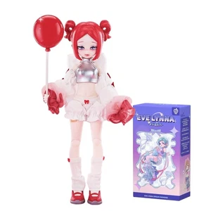 BJD Caja Ciega, Serie Eve Lynna Muñeca Articulada con Bola 18cm, Linda Muñeca de Vestir con... - Imagen 1 de 7