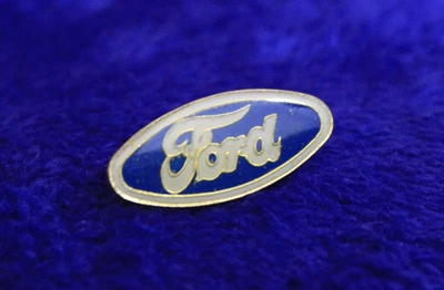 Ford Oval Hat Lapel Pin Accessory Truck Fairlane Mustang Bronco Ranchero Falcon - Image 1 of 4