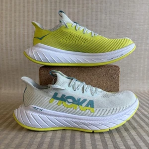 Hoka Carbon X3 Running Shoes Mens Size 9 Billowing Sail Evening Primrose 1123192 - Picture 1 of 20