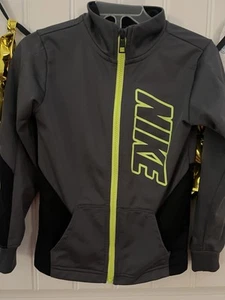 Nike Kids 4-5 Years Boys Black and Gray 2 Piece Matching Outfit Track Suit - Picture 1 of 4