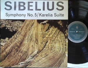 SIBELIUS Symphony #5/Karelia Suite TAUNO HANNIKAINEN LP Vinyl Stereo ST42 vg+/ex - Picture 1 of 3
